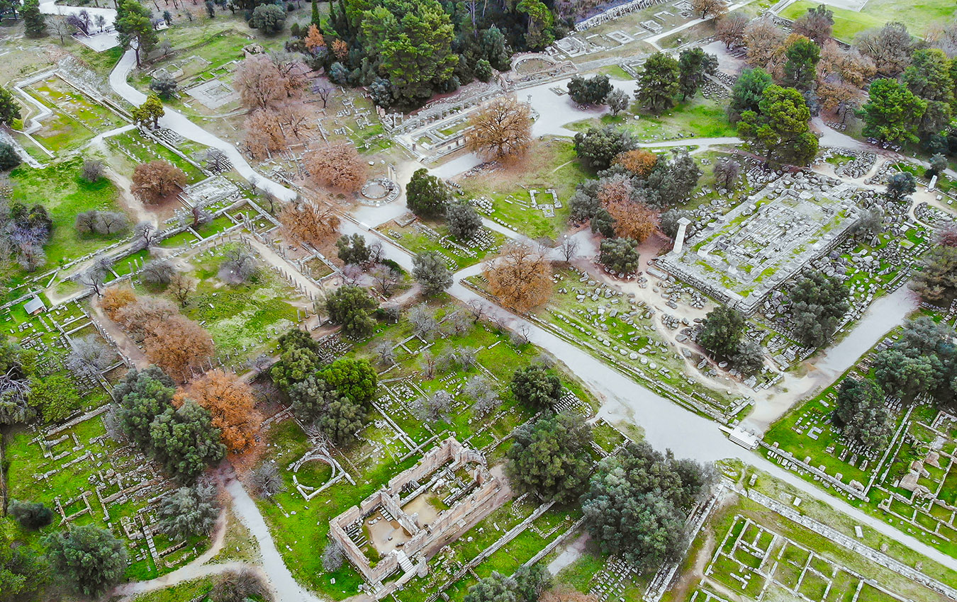 Archaeological sites in the Peloponnese