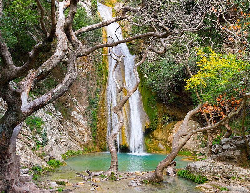 Neda Waterfalls